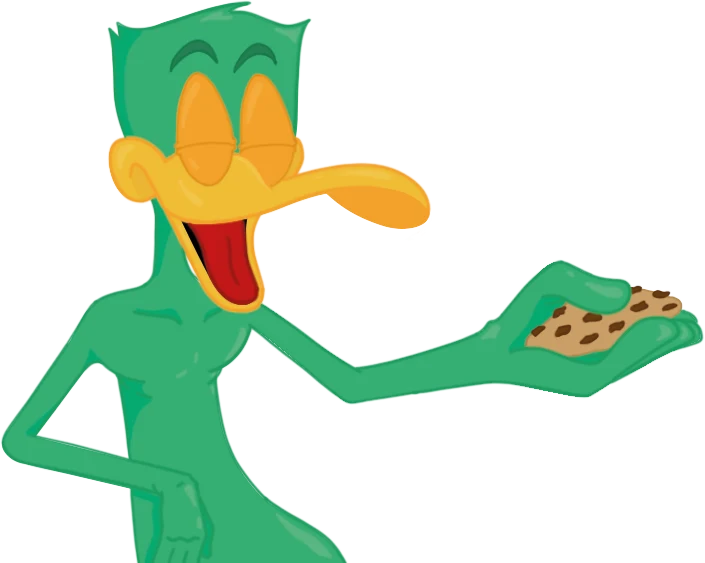 Scaul tend un cookie
